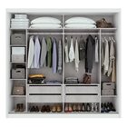 Conjunto Com Guarda-roupa Velaris, Cômoda Vedra e Cama Casal