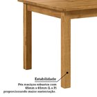 Conjunto Com Mesa De Jantar 120cm Retangular E 4 Cadeiras 100