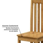 Conjunto Com Mesa De Jantar 160cm Retangular E 6 Cadeiras 100