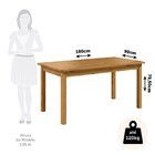 Conjunto Com Mesa De Jantar 180cm E 8 Cadeiras Estofadas 100%