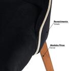 Conjunto Com Mesa De Jantar / 4 Cadeiras Asterisco - Castanho