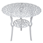 Conjunto Com Mesa Ripada + 4 Cadeiras De Jardim E Piscina + O