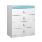 Conjunto Cômoda E Berço Riverside Branco