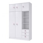 Conjunto Completo Com Berço, Cômoda E Guarda-roupa Suspiro Br