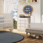 Conjunto Completo Com Berço, Cômoda E Guarda-roupa Suspiro Br