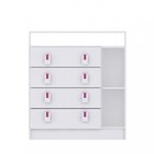 Conjunto Completo Com Berço, Cômoda E Guarda-roupa Suspiro Br