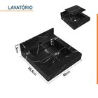 Conjunto Completo Para Banheiro Club Kit 40cm