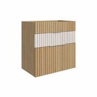 Conjunto Completo Para Banheiro Slim Kit Ripy 60cm Wood