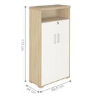 Conjunto Completo Para Escritório Amadora Carvalho Branco