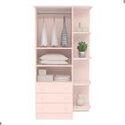 Conjunto Completo Quarto Infantil India Rosa Acetinado