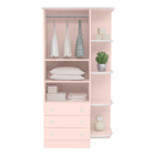 Conjunto Completo Quarto Infantil Volendam Rosa Acetinado