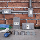 Conjunto Condulete 1" 1 Tomada 10A Tipo XPW 20 Wetzel