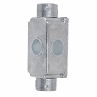 Conjunto Condulete 1" 1 Tomada + Interruptor Simples Tipo XPW