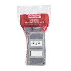 Conjunto Condulete 1" 1 Tomada + Interruptor Simples Tipo XPW