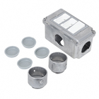 Conjunto Condulete 1" 2 Tomadas + Interruptor Simples Tipo XPW