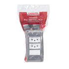 Conjunto Condulete 1" 2 Tomadas + Interruptor Simples Tipo XPW