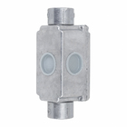 Conjunto Condulete 1" 2 Tomadas + Interruptor Simples Tipo XPW