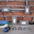 Conjunto Condulete 3/4" 1 Interruptor Simples Tipo XPW 15