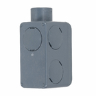 Conjunto Condulete 3/4" Interruptor Simples PVC Wetzel