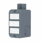 Conjunto Condulete 3/4" Interruptor Simples PVC Wetzel