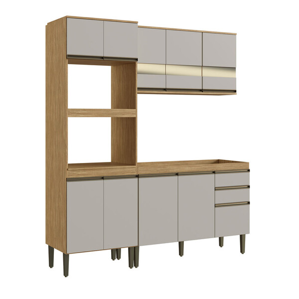 Conjunto Cozinha 3 Peças Com Torre Quente Casablanca A3494 Ca