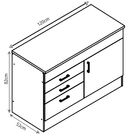 Conjunto Cozinha Compacta Marajó Com 5 Pt 2 Gv - Nova Mobile