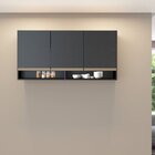 Conjunto Cozinha Modulada 2 Peças Sabrina Preto