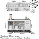 Conjunto Cozinha Modulada 4 Peças Nicioli