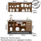 Conjunto Cozinha Modulada 4 Peças Nicioli