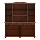 Conjunto Cozinha Rubi Café Cristaleira 8 Portas E Vidro  Balc