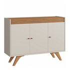 Conjunto Cristaleira 1 Gaveta 4 Prateleiras Madrid E Buffet P