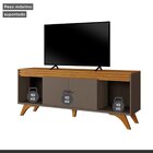 Conjunto Cristaleira 1 Gaveta 4 Prateleiras Madrid E Rack Par