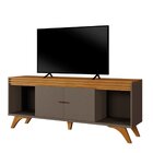 Conjunto Cristaleira 1 Gaveta 4 Prateleiras Madrid E Rack Par