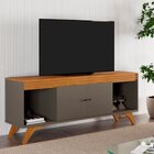 Conjunto Cristaleira 1 Gaveta 4 Prateleiras Madrid E Rack Par