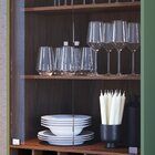 Conjunto Cristaleira 2 Portas De Vidro Jurerê E Buffet Para S