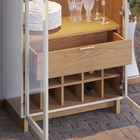 Conjunto Cristaleira E Buffet Multi Off White Freijo