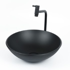 Conjunto Cuba Pia Redonda 35cm Banheiro Lavabo + Torneira Lin