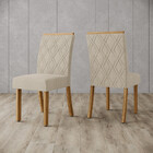 Conjunto De 02 Cadeiras Estofadas Melissa Henn