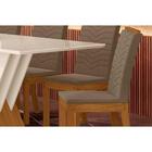 Conjunto De 04 Cadeira Para Sala De Jantar Isa Linho Henn