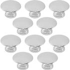 Conjunto De 10 Puxadores 200 Tucson Ponto Cromado Para Móvei