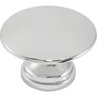 Conjunto De 10 Puxadores 200 Tucson Ponto Cromado Para Móvei