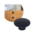 Conjunto De 10 Puxadores 200 Tucson Ponto Preto Fosco Para M