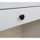 Conjunto De 10 Puxadores 200 Tucson Ponto Preto Fosco Para M