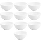 Conjunto De 10 Tigelas De Porcelana Pequenas Lyor 200ml Cumbu