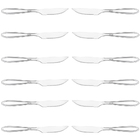 Conjunto De 12 Facas De Churrasco Classic Inox Class Home