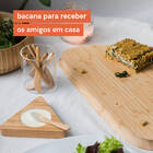 Conjunto De 12 Mini Colheres De Bambu - Oikos Natural U