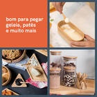 Conjunto De 12 Mini Talheres De Bambu - Oikos Natural U