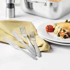 Conjunto De 1 Panela Solar 16cm 1,4l Com 48 Talheres De Mesa