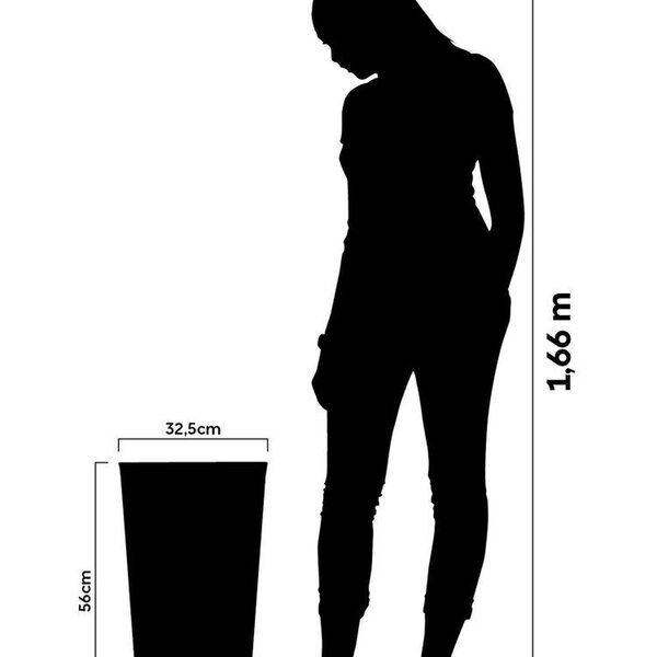 Conjunto De 20 Vasos Decorativo Para Plantas Conico Aldora 56