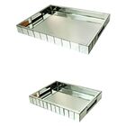 Conjunto De 2 Bandejas De Espelhos